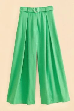 Farm Rio Bright Green Tailored Pants -Colorful Wear Store 313628 06