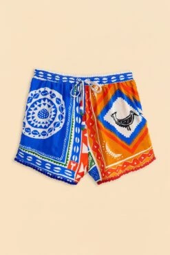 Farm Rio Off-White Pitta Colors Shorts 11 Farm Rio Off-White Pitta Colors Shorts -Colorful Wear Store 313676 06