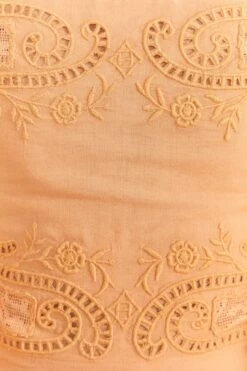 Farm Rio Dark Sand Lace Blouse -Colorful Wear Store 313679 05