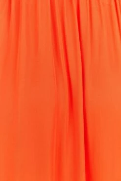 Farm Rio Red Viscose Satin Midi Dress -Colorful Wear Store 313816 05