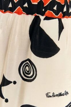 Farm Rio Off-White Pitta Soul Pants -Colorful Wear Store 314082 04