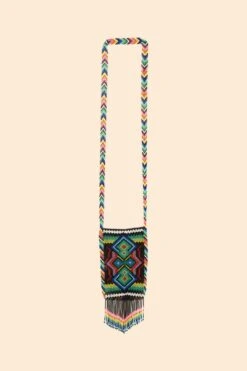 Farm Rio Yawanawa Beaded Crossbody Bag 5 Farm Rio Yawanawa Beaded Crossbody Bag -Colorful Wear Store 314287 03