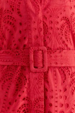 Farm Rio Red Palm Tree Mini Dress -Colorful Wear Store 314488 05