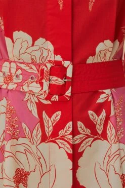 Farm Rio Pink Soft Garden Short Sleeve Mini Dress -Colorful Wear Store 315959 06