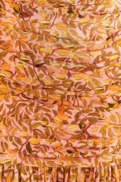 Farm Rio Light Pink Star Fruit Midi Dress 9 Farm Rio Light Pink Star Fruit Midi Dress -Colorful Wear Store 316415 05