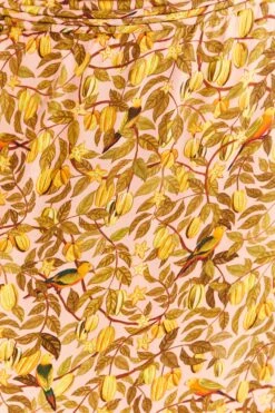 Farm Rio Light Pink Star Fruit Midi Skirt 9 Farm Rio Light Pink Star Fruit Midi Skirt -Colorful Wear Store 316416 05