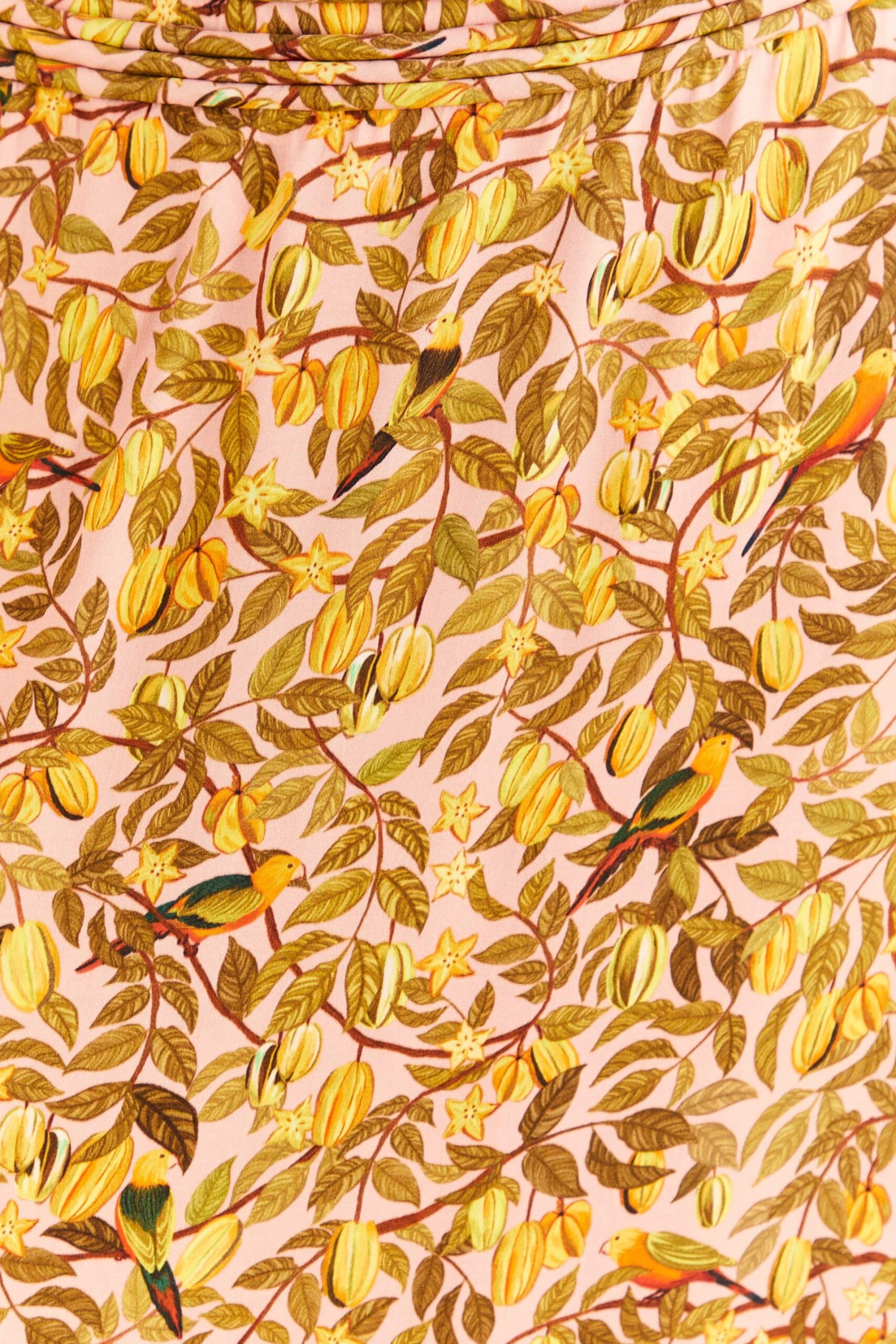 Farm Rio Light Pink Star Fruit Midi Skirt 5 Farm Rio Light Pink Star Fruit Midi Skirt - Image 5