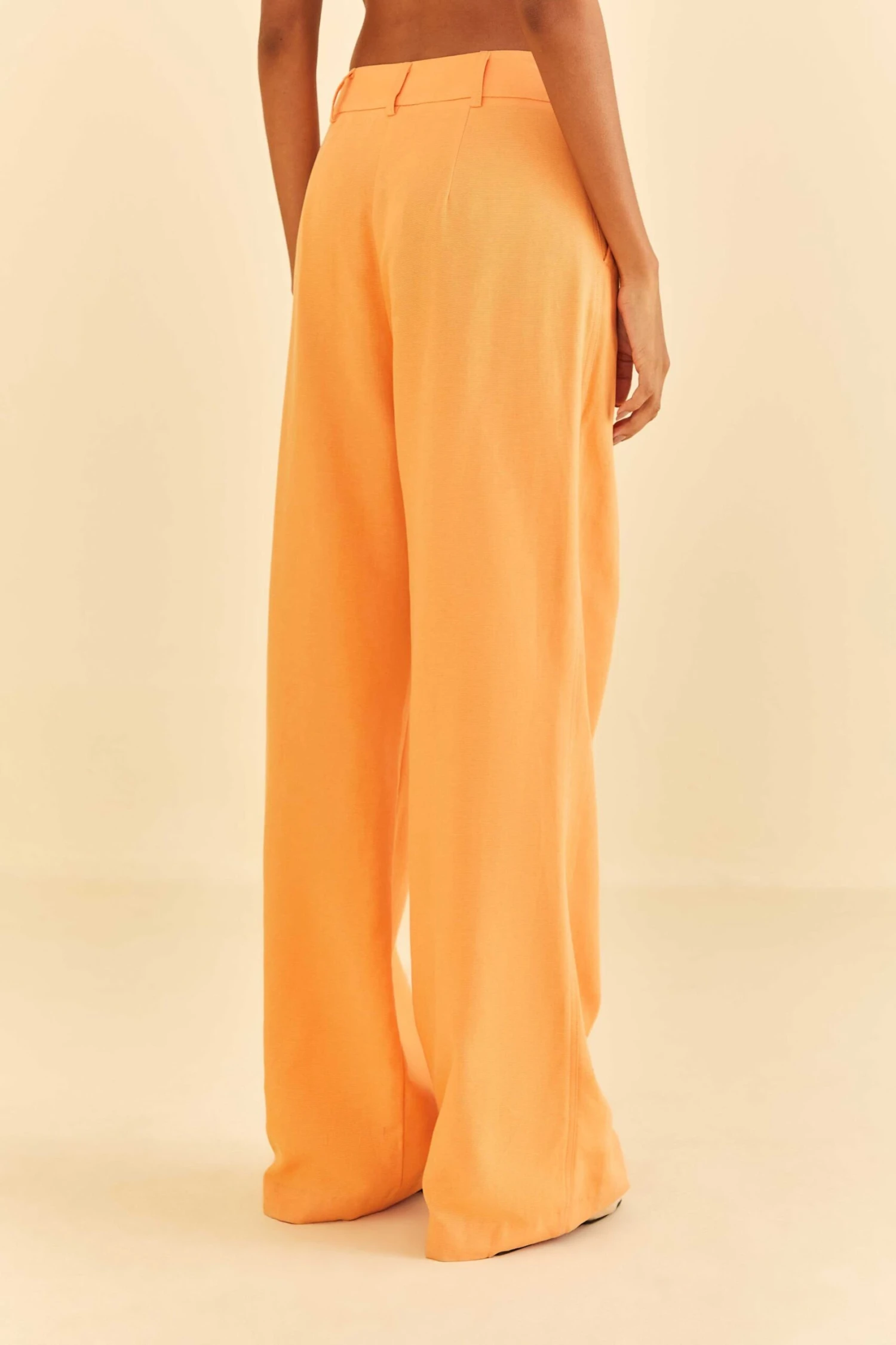 Farm Rio Peach Low Waisted Pants 4 Farm Rio Peach Low Waisted Pants - Image 4