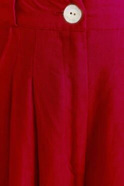 Farm Rio Red High Waist Pants -Colorful Wear Store 317223 05