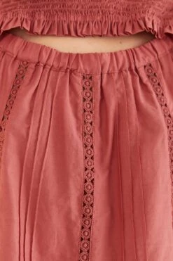 Farm Rio Blush Ruffles Blouse 11 Farm Rio Blush Ruffles Blouse -Colorful Wear Store 318257 06