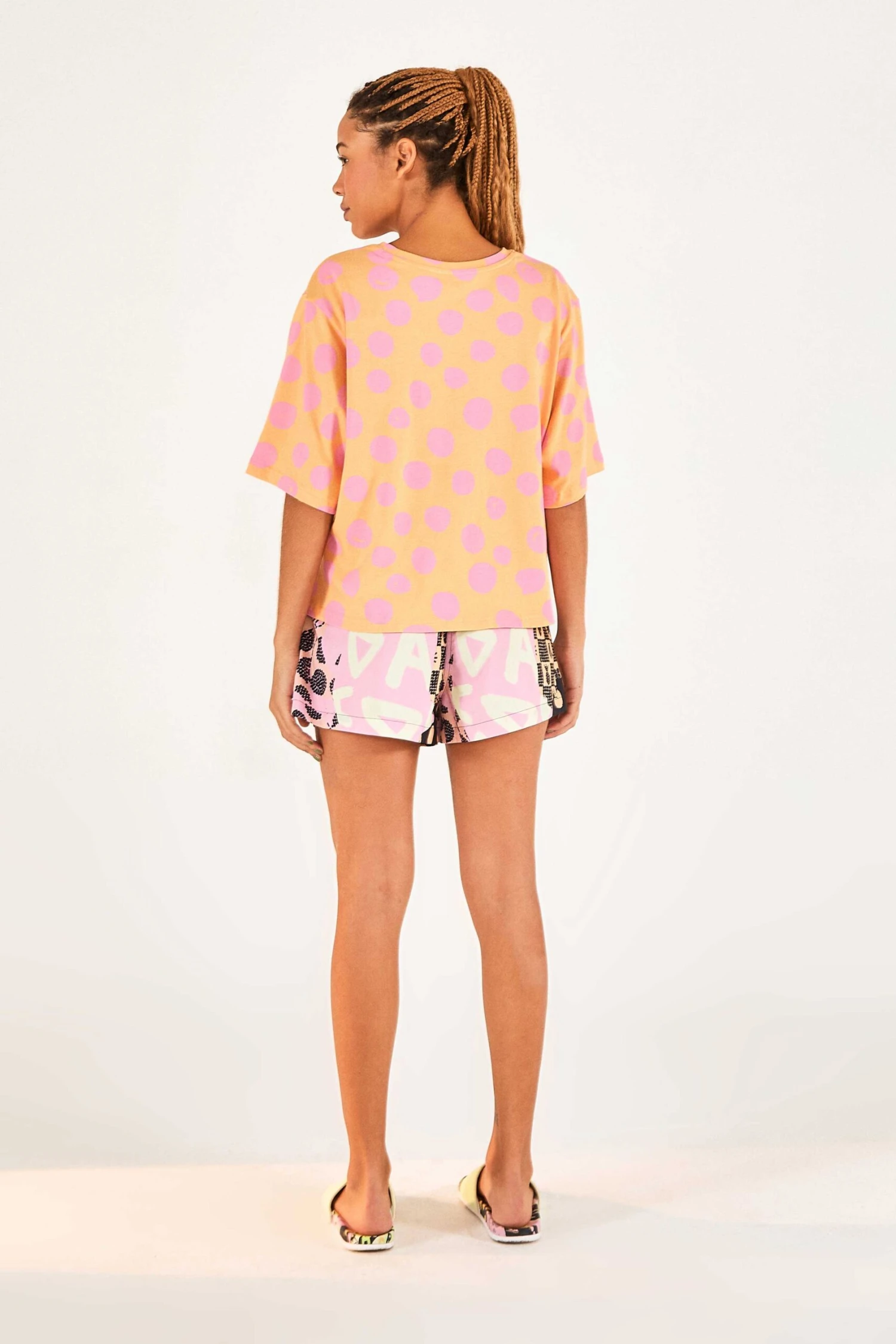 ADIDAS FARM TOTALLY NEW RIO T-SHIRT LIGHT PINK 2 ADIDAS FARM TOTALLY NEW RIO T-SHIRT LIGHT PINK - Image 2