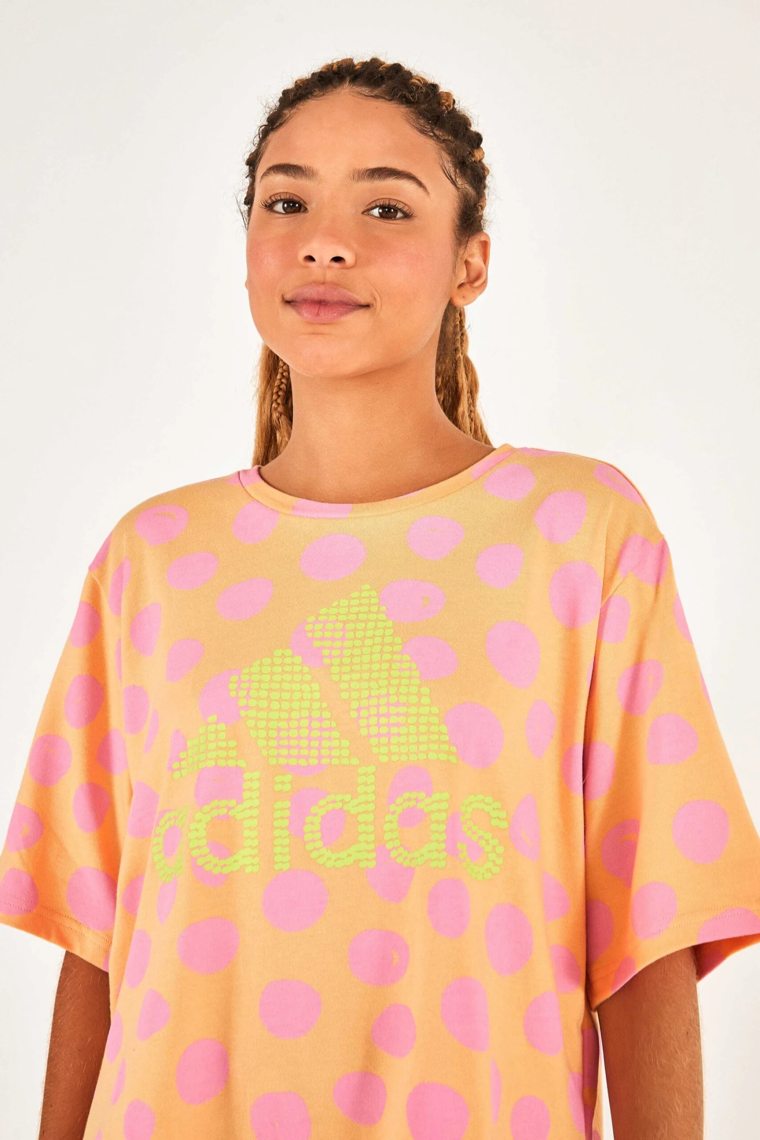 ADIDAS FARM TOTALLY NEW RIO T-SHIRT LIGHT PINK 3 ADIDAS FARM TOTALLY NEW RIO T-SHIRT LIGHT PINK - Image 3