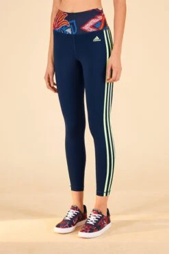 Farm Rio ADIDAS FARM TR Tights Blue -Colorful Wear Store HI5225 03