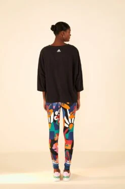 Farm Rio Adidas Farm Gfx Tee Black 9 Farm Rio Adidas Farm Gfx Tee Black -Colorful Wear Store HS1177 04