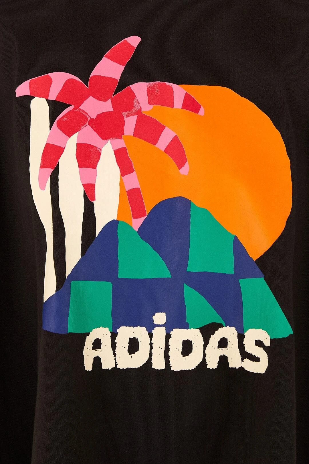 Farm Rio Adidas Farm Gfx Tee Black 5 Farm Rio Adidas Farm Gfx Tee Black - Image 5