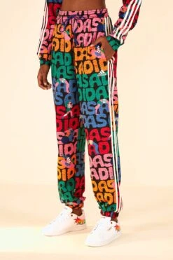 Farm Rio Adidas Farm Trackpants Black -Colorful Wear Store HS1181 04