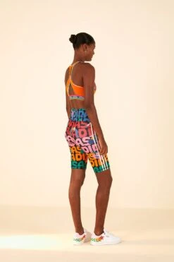 Farm Rio Adidas Farm Bike Short Black -Colorful Wear Store HS1185 03