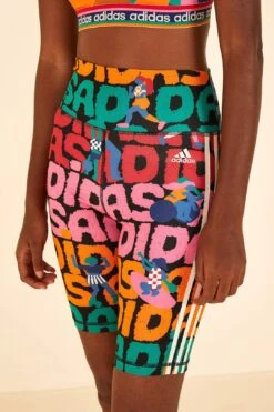 Farm Rio Adidas Farm Bike Short Black -Colorful Wear Store HS1185 04