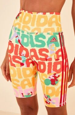 Farm Rio Adidas Farm Bike Short Pearl Citrine -Colorful Wear Store HS1186 03