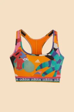 Farm Rio Farm Medium-Support Bra Bold Green / Better Scarlet -Colorful Wear Store HS1187 06