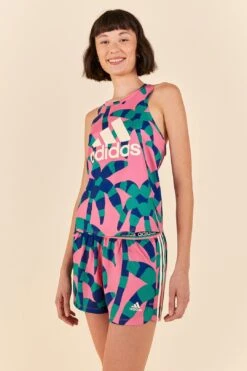 Farm Rio Adidas Farm Pacer Shorts Magenta