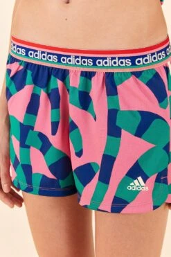 Farm Rio Adidas Farm Pacer Shorts Magenta -Colorful Wear Store HS1197 03