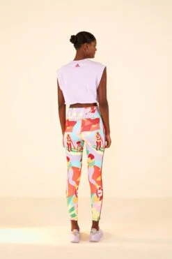 Farm Rio Adidas Farm Sleeveless Tee Purple -Colorful Wear Store HS1202 04