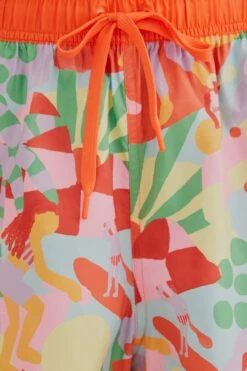 Farm Rio Adidas Farm Unitefit Shorts Red -Colorful Wear Store HT2156 04